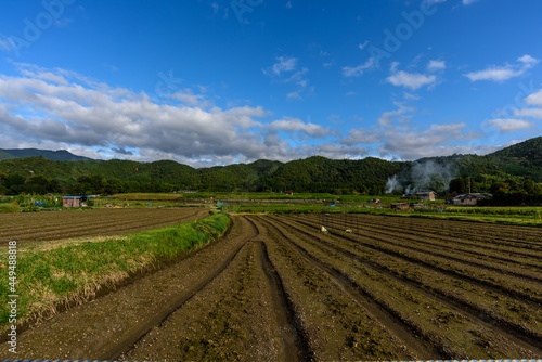 嵯峨野の田園風景