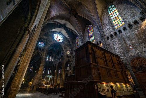 Casco histórico y judería de Girona (España), uno de los barrios mejor conservados de España y Europa.