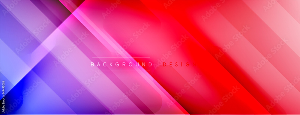 Abstract background. Shadow lines on bright shiny gradient background. Abstract background. Shadow lines on bright shiny gradient background.