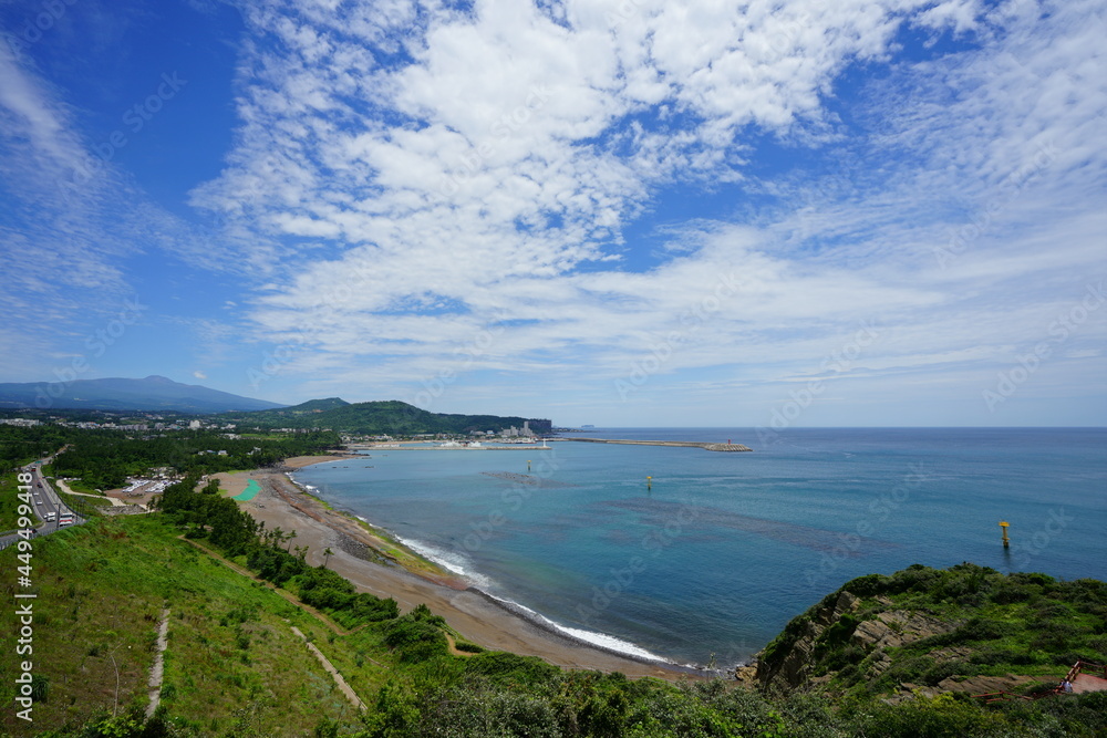 a beautiful landscape against charming clouds a beautiful landscape against charming clouds