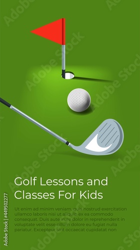 Golf lessons and courses for kids children classes