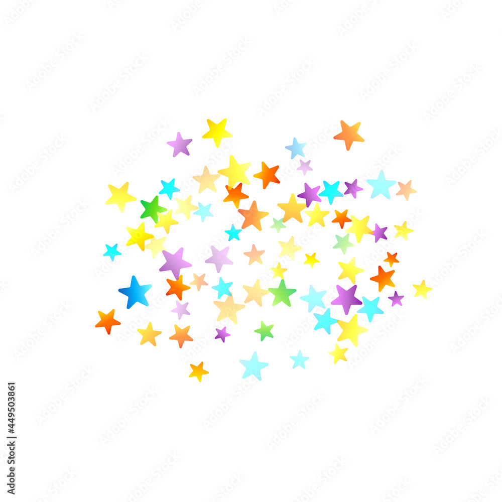 Rainbow Festive Confetti. Carnival Star Falling. Rainbow Festive Confetti. Carnival Star Falling.