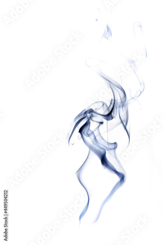 Smoke hot. Blur steam mist cloud, black natural steam smoke effect isolated on white background. For overlay in pollution, vapor cigarette, gas, dry ice.