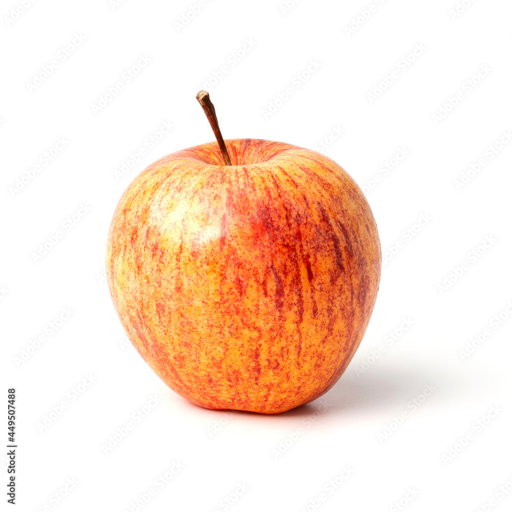 Red apple isolated on white background. Clipping path include in this image. Red apple isolated on white background. Clipping path include in this image.
