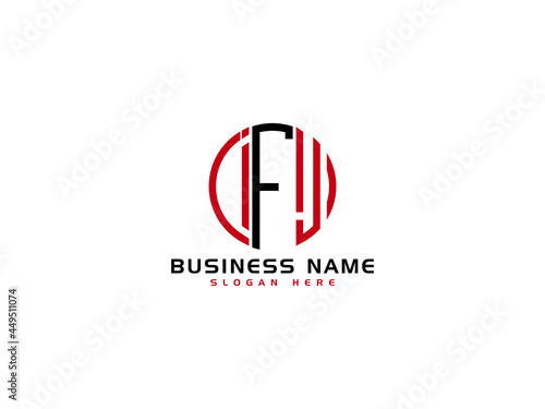 Letter IFJ Logo Icon Vector Image For Business photo