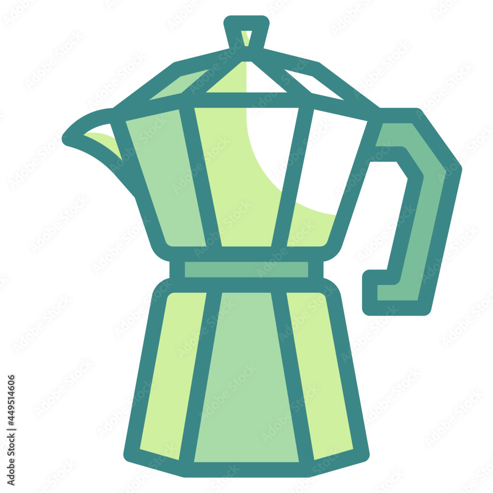 pot blue line icon pot blue line icon
