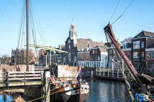 Rotterdam Delfshaven, Zuid-Holland Province, The Netherlands