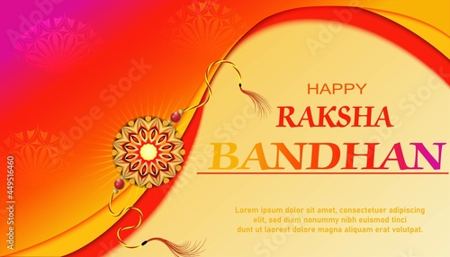 Rakhi bandhan sale Background Design