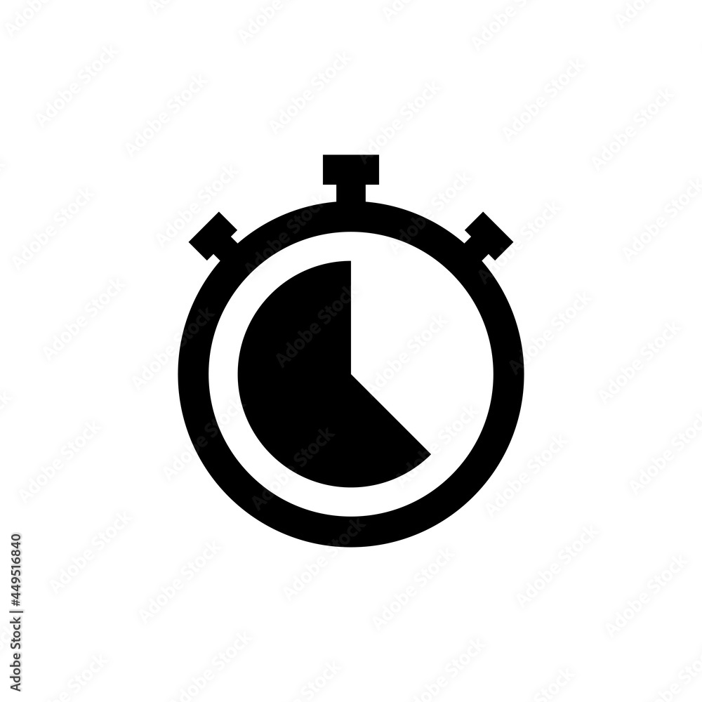 Timer icon vector Timer icon vector