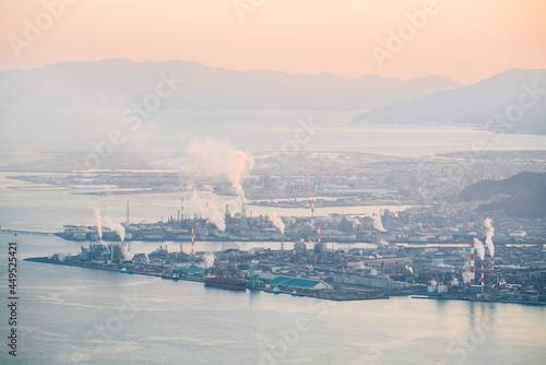 広島県大竹市の工場地帯 photo