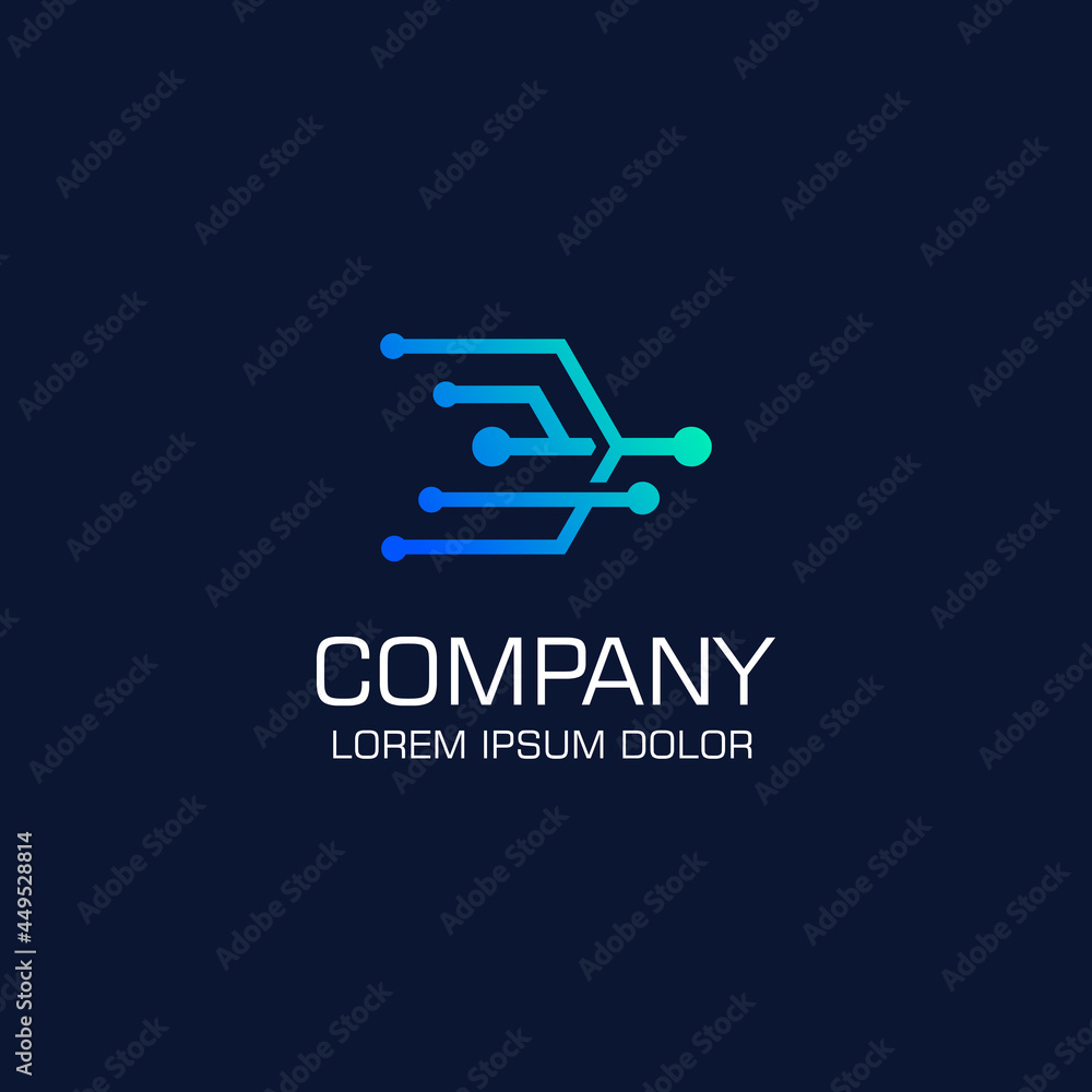 Techno logo. Digitial Technology Vector Design. Gradation style. Aplication icon. Design inspiration. Fit to your Digital media, Business, Company etc Techno logo. Digitial Technology Vector Design. Gradation style. Aplication icon. Design inspiration. Fit to your Digital media, Business, Company etc