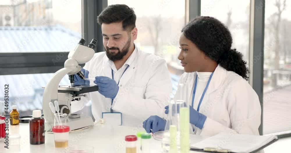 Researchers creating vaccine for covid-19 in a lab Researchers creating vaccine for covid-19 in a lab