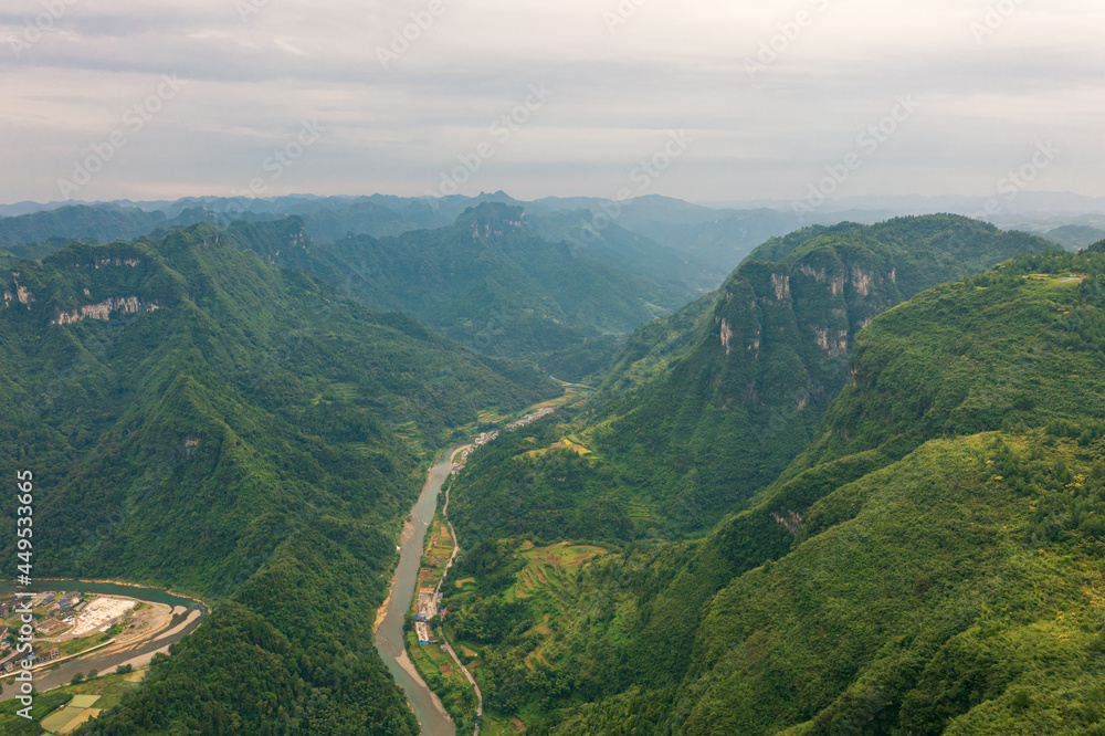 Xiangxi Tujia and Miao Autonomous Prefecture is an autonomous prefecture of the People's Republic of China. It is located in northwestern Hunan province.China's canyon natural scenery. Xiangxi Tujia and Miao Autonomous Prefecture is an autonomous prefecture of the People's Republic of China. It is located in northwestern Hunan province.China's canyon natural scenery.