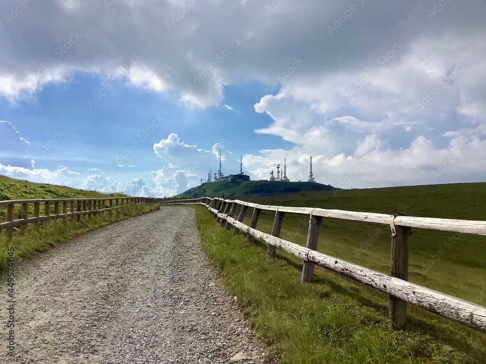 Scenery of Utsukushigahara Plateau in summer at an altitude of 2000m Scenery of Utsukushigahara Plateau in summer at an altitude of 2000m