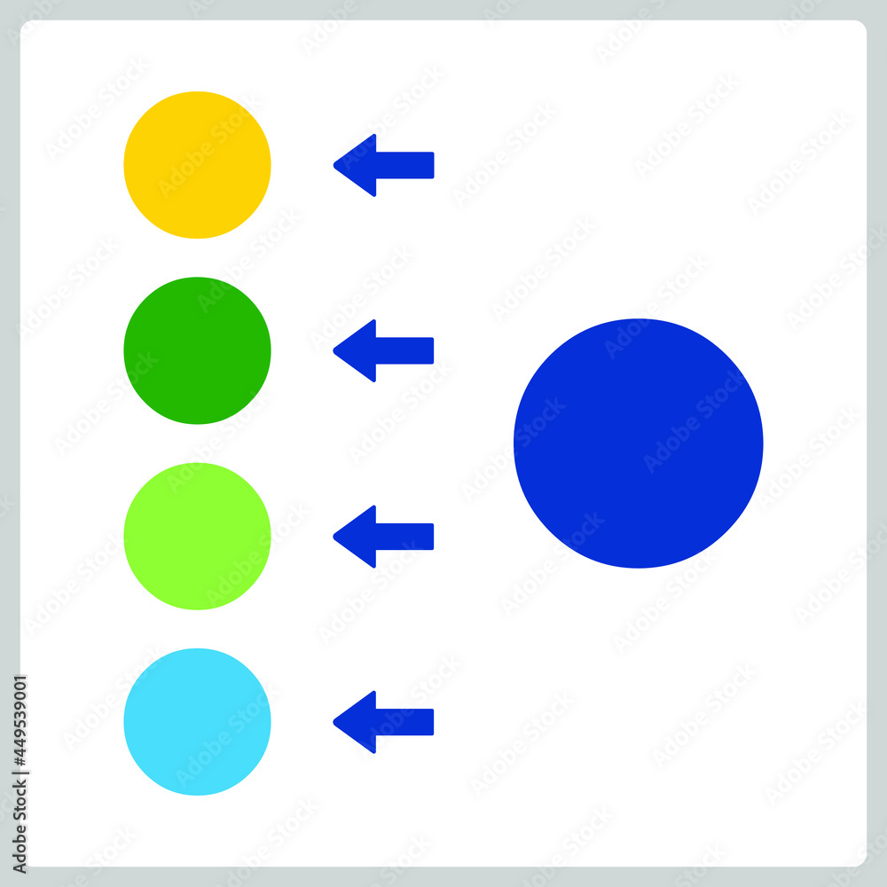 Vector illustration for Single State Outcome EPS10 Vector illustration for Single State Outcome EPS10