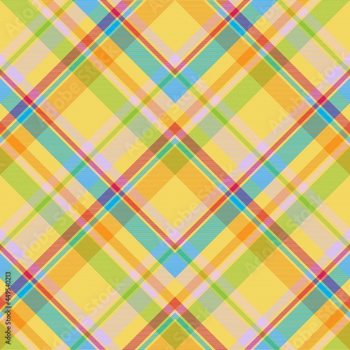 Rainbow Pastel Chevron Plaid Tartan textured Seamless Pattern Design