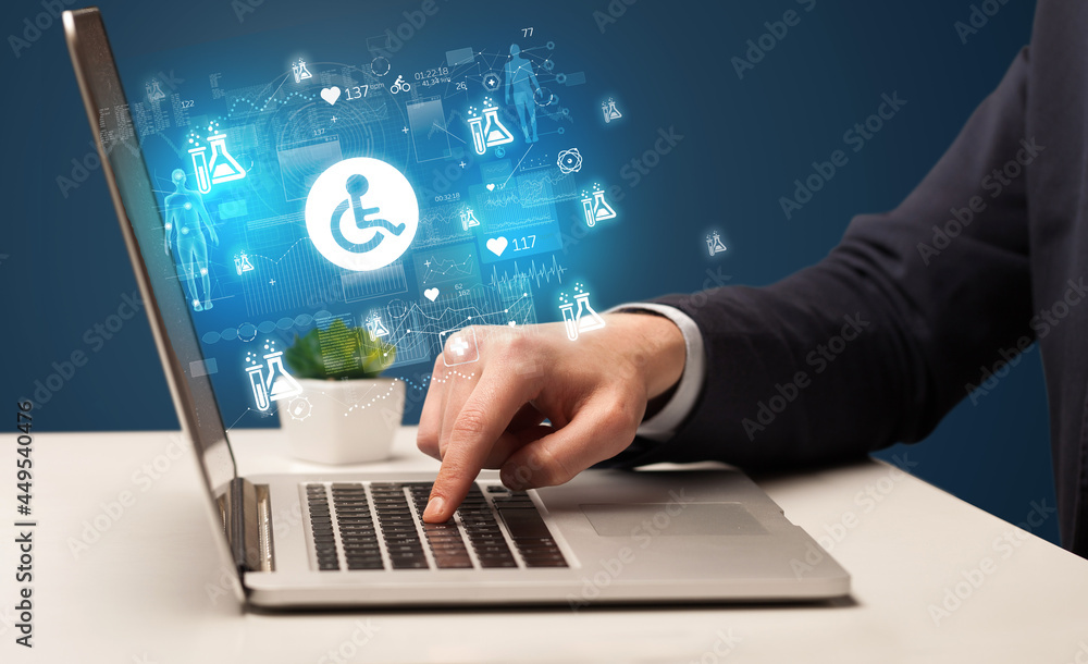 hand browsing on the internet for medical issues hand browsing on the internet for medical issues