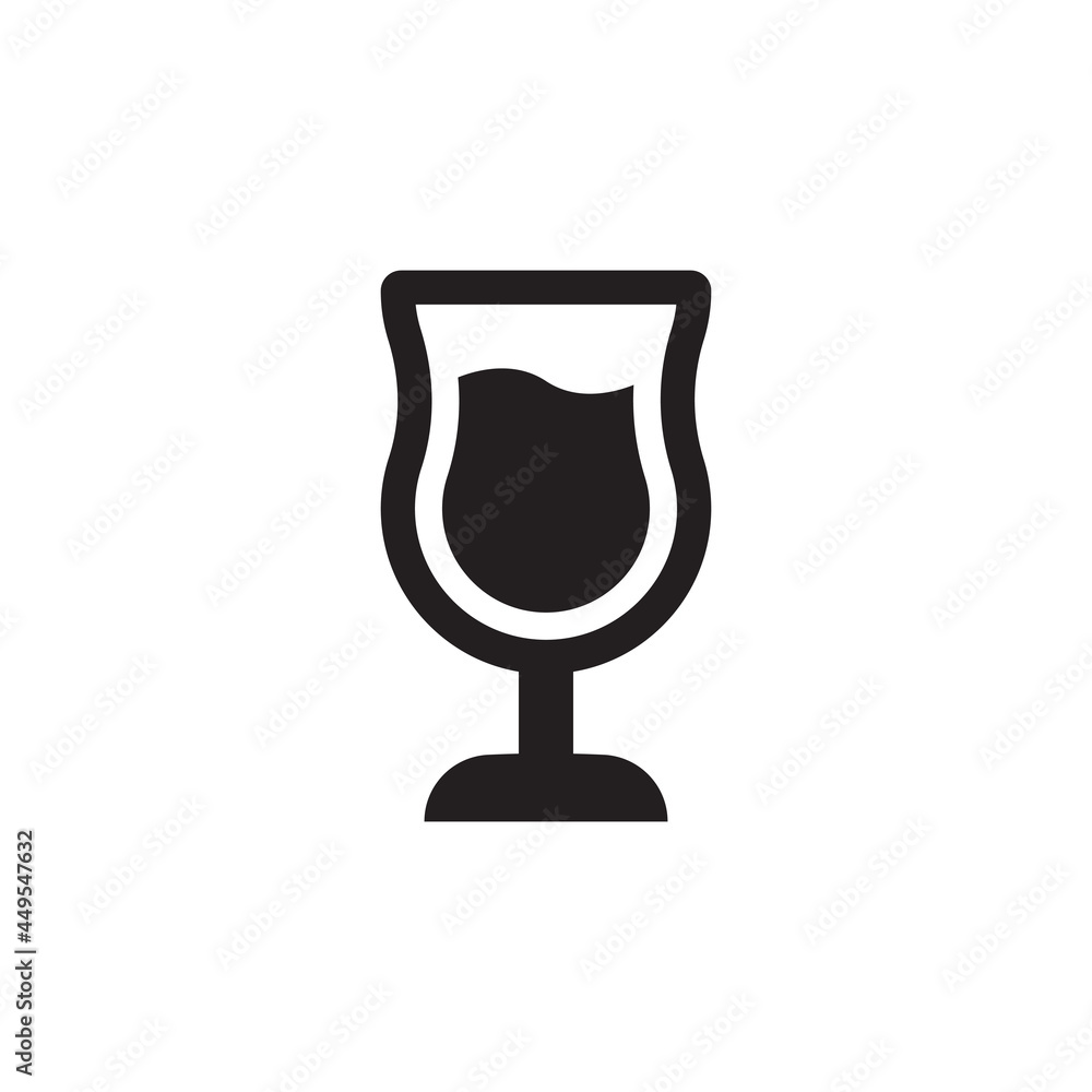 Drink glass icon - drinking cup icon Drink glass icon - drinking cup icon