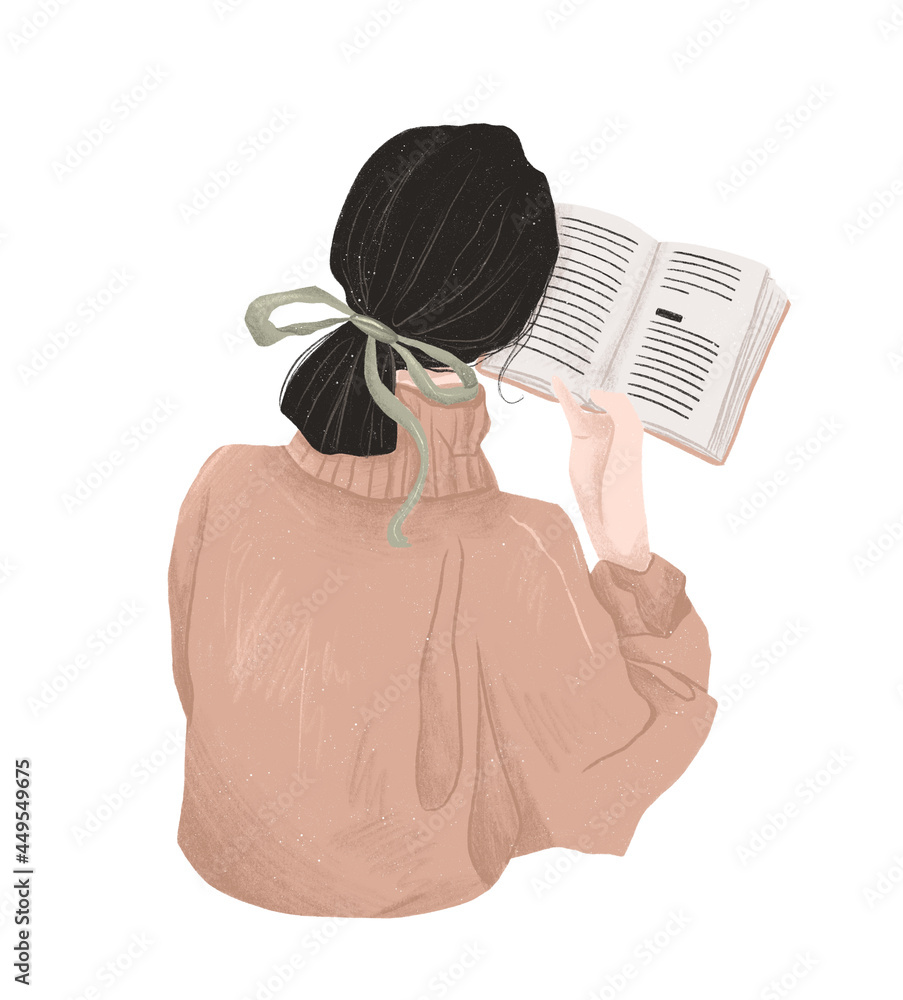 Girl With A Book