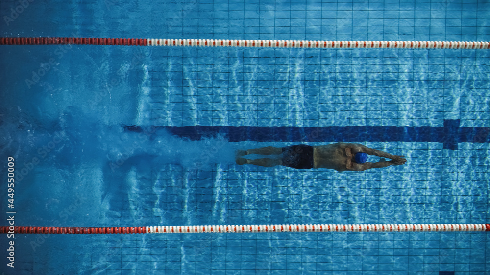 Male top swimming top
