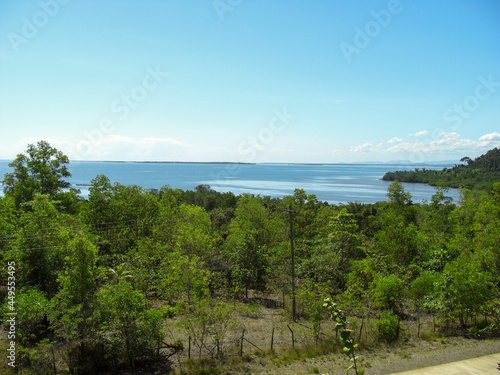 Countryside on the island Palawan on the Philippines 16.12.2012