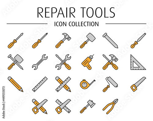 Craftsman construction and repairing tools