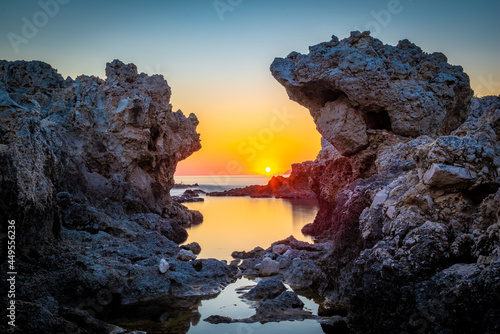 Capo Milazzo Sonnenuntergang photo