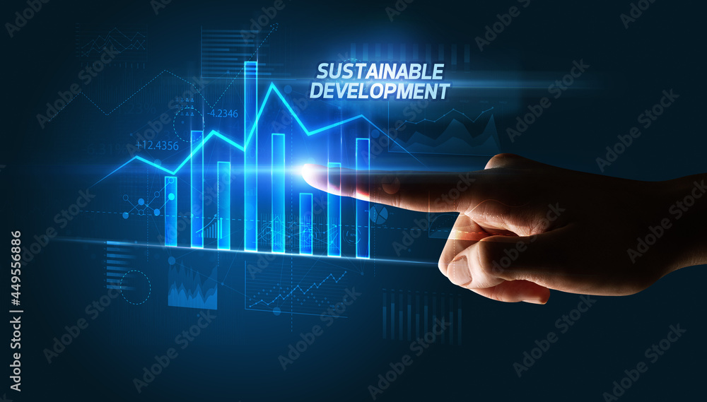 Hand touching business concept concept Hand touching business concept concept