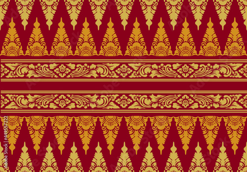 Indonesian geometric batik motifs with Balinese flower patterns, exclusive and classic, are suitable for various purposes. EPS VECTOR 10