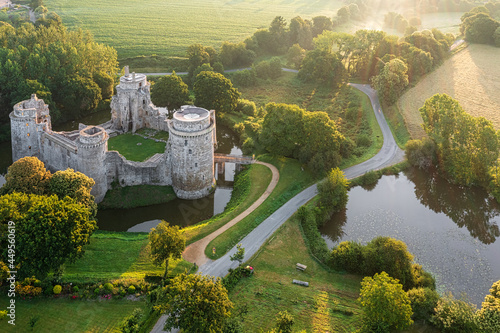 Hunaudaye castle, Brittany, France photo