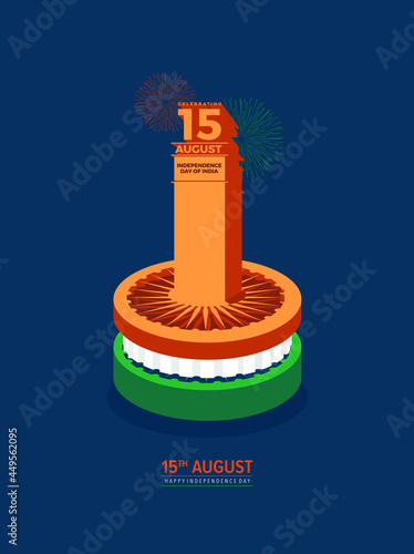 15, 15th, 26, 75, 75th year, august, background, banner, celebration, chakra, concepts and ideas, country, creative, creative concept, culture, day, democracy, design, diamond jubilee, festival, flag, photo