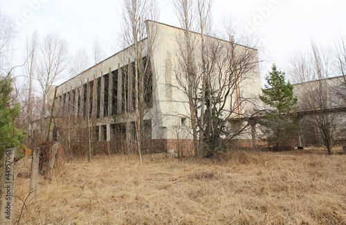 Pripyat is an exclusion zone after Black Andbult nuclear disaster at the nuclear power plant.