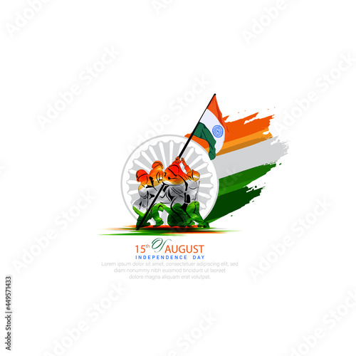 Indian Independence Day- 15th of august.