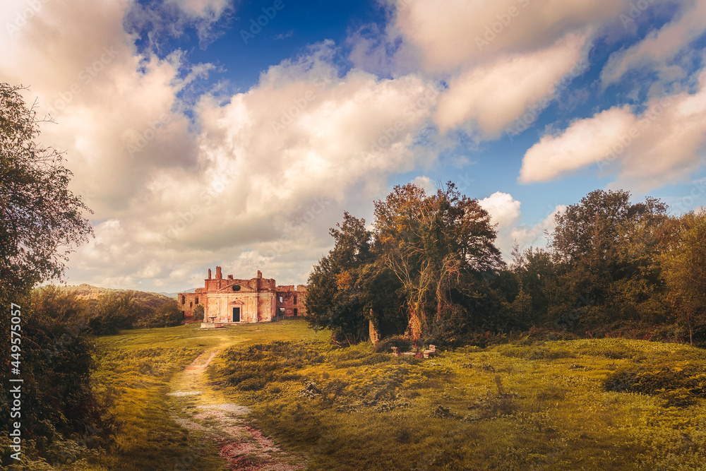 Canale Monterano Italy Lazio old town Canale Monterano Italy Lazio old town