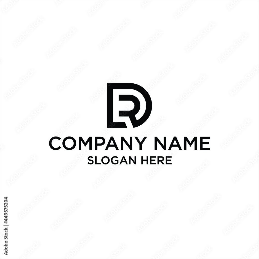 logo DR / vector DR / icon DR logo DR / vector DR / icon DR