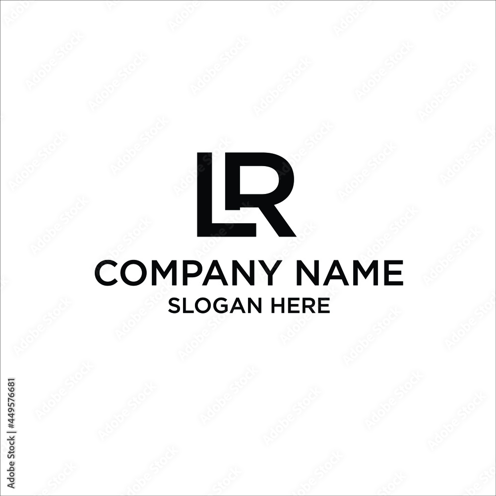 logo LR / vector LR / icon LR