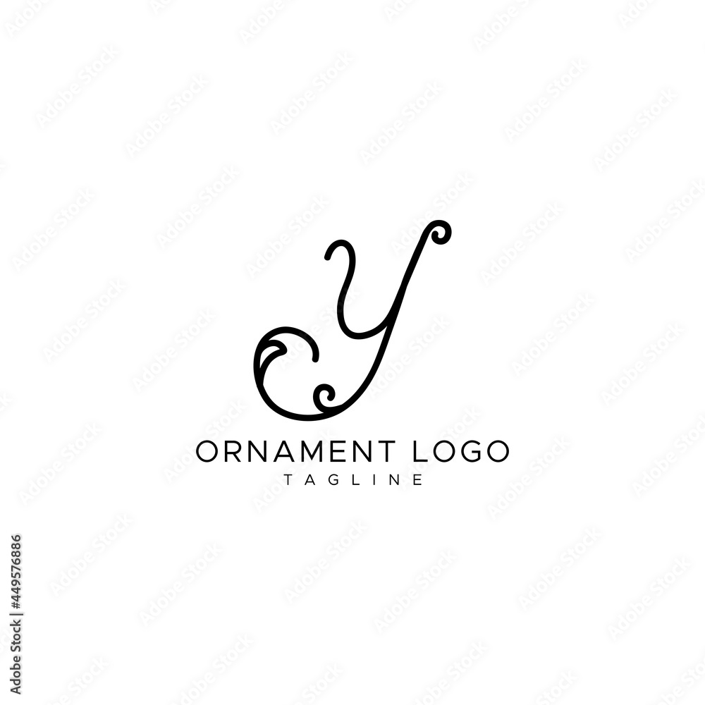 Fototapeta premium professional and minimal elegant abstract ornament logo