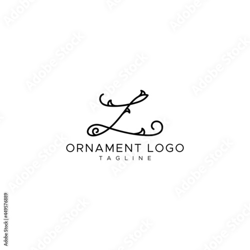 professional and minimal elegant abstract ornament logo