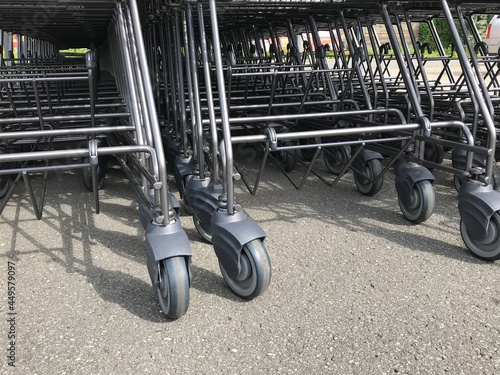 Naklejka Einkaufswagen