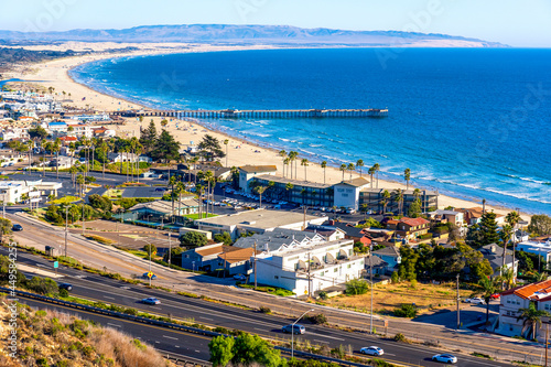 View of the Beach  Ocean  Pier  town