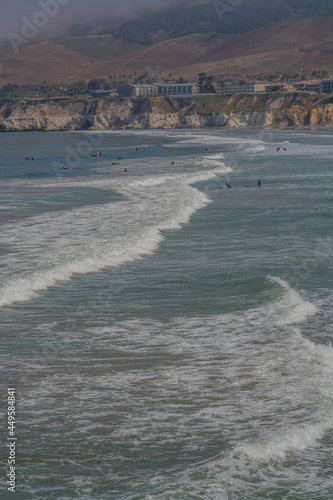 Pismo Beach on the Pacific Ocean in San Luis Obispo County, California photo