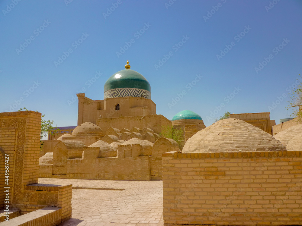 A fortified city of Itchan Kala, Uzbekistan A fortified city of Itchan Kala, Uzbekistan