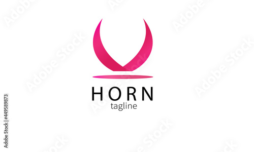Premium vector logo Horn modern logo