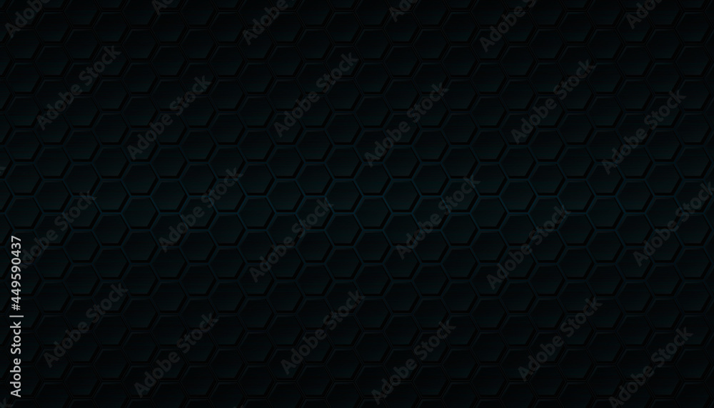 Dark textured hexagonal background. Dark textured hexagonal background.