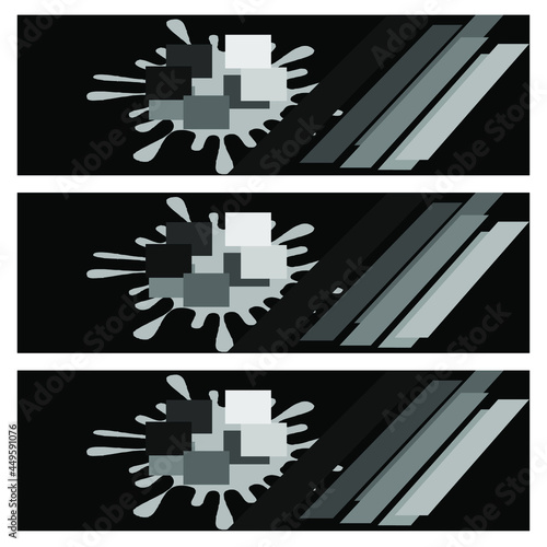 Racing car wrap. Abstract strip for racing car wrap, sticker, and decal