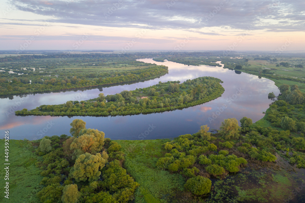 River Dnieper in Belarus