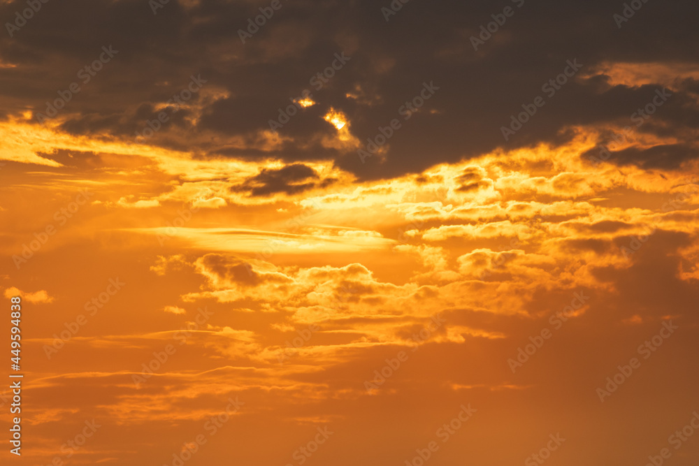 Obraz premium sunset in the sky