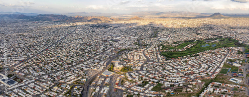 Panoramica aerea de la ciudad de Chihuahua, Mexico photo