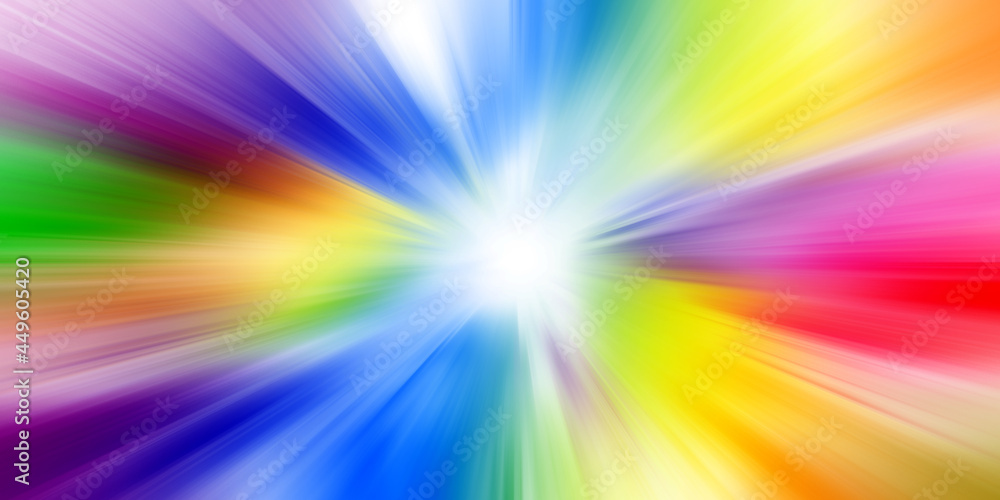 Abstract rainbow sunburst with some shades Abstract rainbow sunburst with some shades