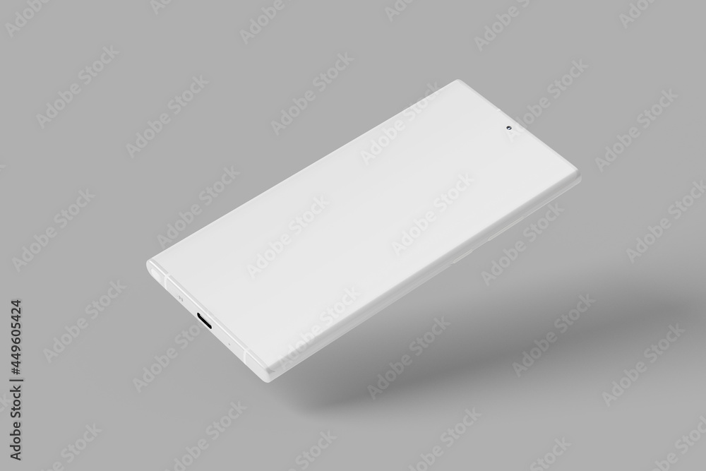 Realistic smartphone mockup. Cellphone frame with blank display isolated templates, phone different angles views. Realistic smartphone mockup. Cellphone frame with blank display isolated templates, phone different angles views.